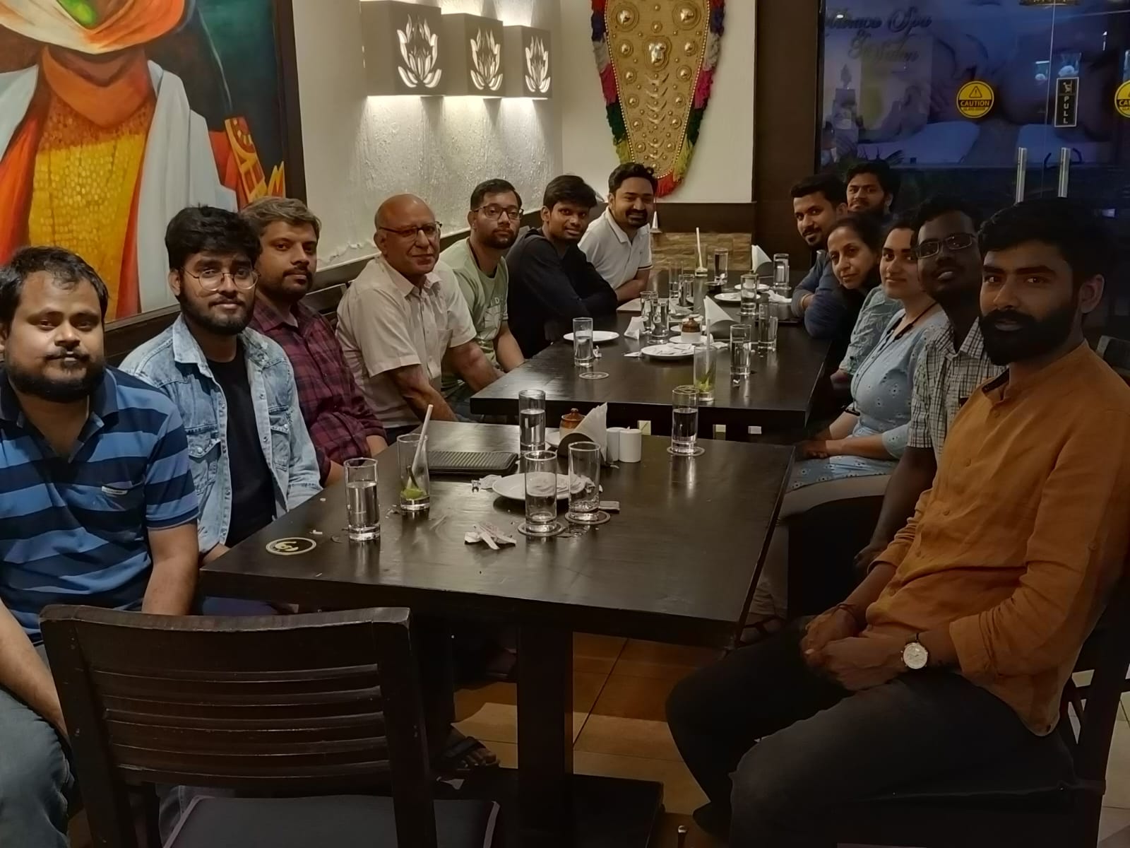 Graduation gathering for Sriram K.