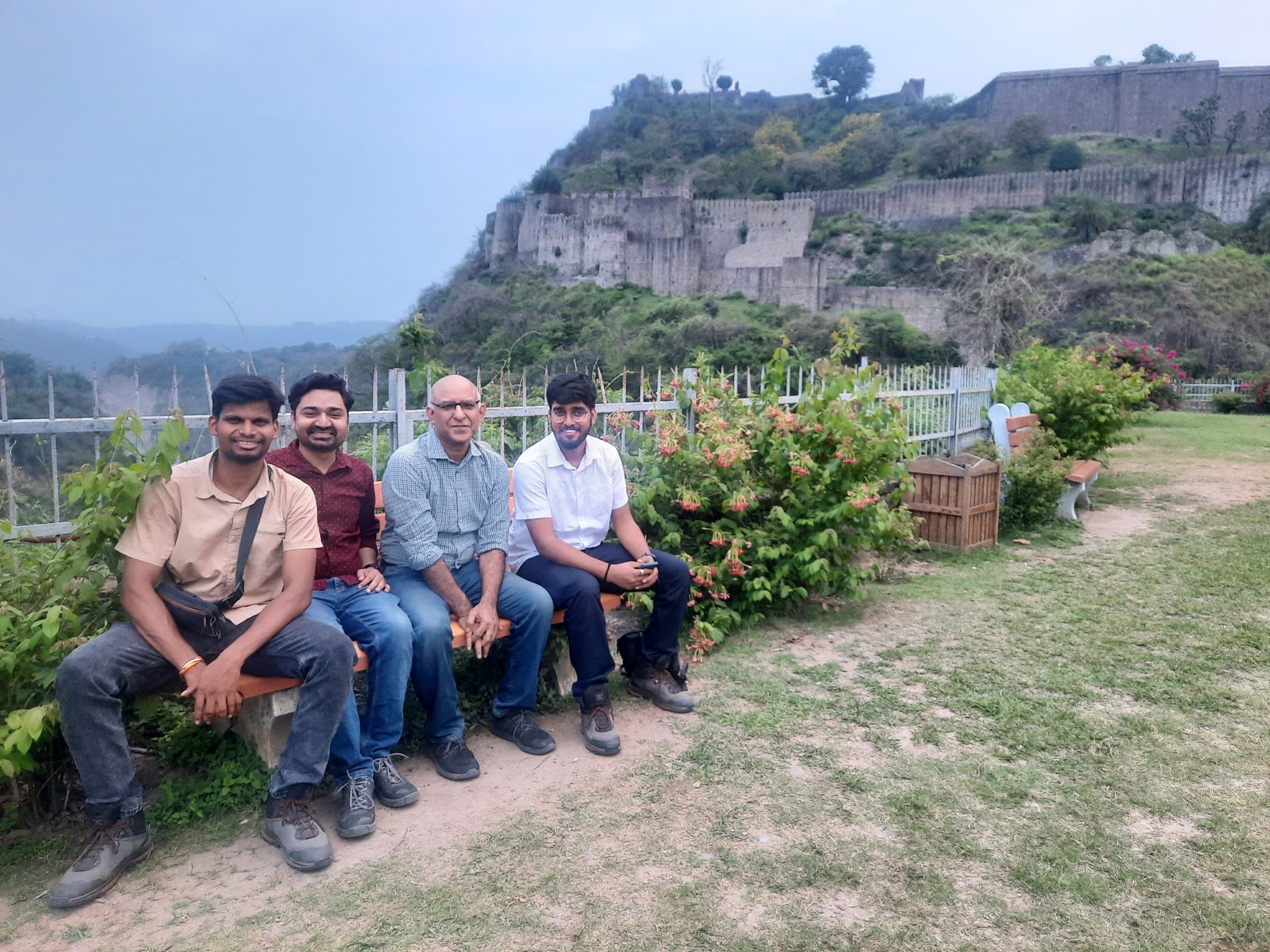 Research group at Kangra Fort